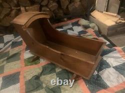 LITTLE WOMEN Child's Cradle movie prop coa