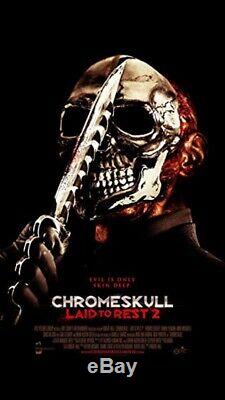 Laid to Rest Screen Used Chromeskull Mask & Knife (Horror, Hero, Prop, Movie)