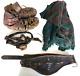 Leather / Spartacus (TV Series 2010-2013) Movie Prop, Belt, Shoes, Blanket