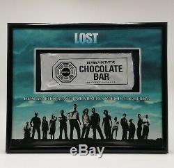 Lost Dharma Chocolate Bar Wrapper Prop Screen Used Coa