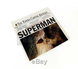 MAN OF STEEL Superman on Cover Movie Newspaper Prop