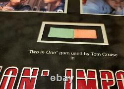 MISSION IMPOSSIBLE Explosive Two In One Gum display -original withCOA PROP STORE