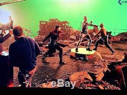 Marvel Avengers Infinity War SCREEN USED SET PIECE Movie Prop Titan Fight Scene