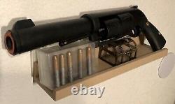Massive Revolver Cosplay Prop with Suppressor & Ammo Storage Mini Chest
