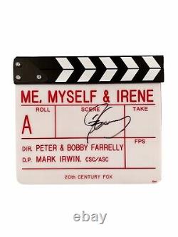 Me, Myself & Irene Jim Carrey Signed Original Movie Clapperboard Slate Prop LOA