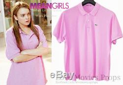 Mean Girls Lindsay Lohan Screen Worn Pink Shirt Movie Costume Prop
