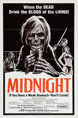 Midnight (1982) John Russo Original Horror Movie Prop + Coa John Amplas