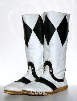 Mighty Morphin' Power Rangers The Movie Original BLACK BOOTS Promotional Tour