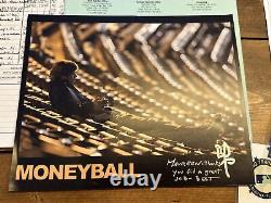 Moneyball Movie Props Memborabilia Brad Pitt The Offer original note $12.5 mil