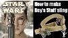 Movie Prop Making Star Wars The Force Awakens How To Make A Rey S Staff Sling