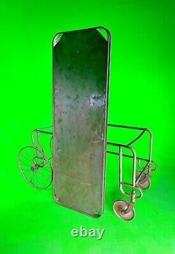 Movie Prop SciFi Antique Gurney Lab Mad Scientist Horror Asylum Screen Used