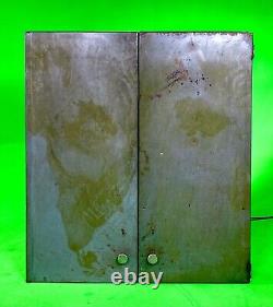 Movie Prop SciFi Antique Steel Cabinet Lab Mad Scientist Horror Screen Used