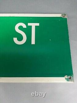 Movie Prop Street Sign Woody Allen Film With COA Elmwood Antiques