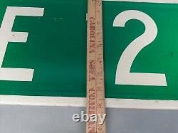 Movie Prop Street Sign Woody Allen Film With COA Elmwood Antiques