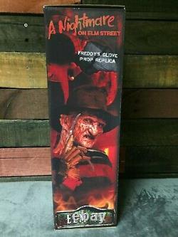 NECA Nightmare On Elm Street Freddy Krueger Adult Prop Replica Glove 1984 Movie