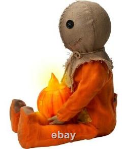 NEW Sealed SAM Light-Up Sitting Trick or Treat Doll 30 with Removable Pumpkin