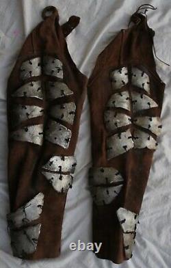 NOAH Original Movie Prop Wardrobe Medieval Leather CHAPS Armor Apocalyptic C