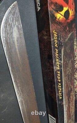 Neca 36 Jason Friday The 13th Machete Prop Signed 10x Celebrity Authentics COA