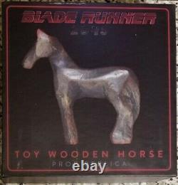 Neca, Blade Runner 2049 Wooden Toy Horse Replica, Nycc 2017 Movie Prop (new)