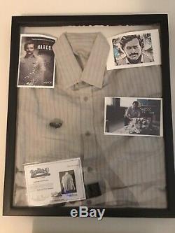 Netflix Narcos Original Screen Used Movie Props Pablo Escobar Shirt With COA