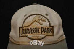 ORIGINAL Jurassic Park (1993) Rare SAMPLE Prototype Crew Cap Movie Film Prop