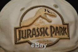 ORIGINAL Jurassic Park (1993) Rare SAMPLE Prototype Crew Cap Movie Film Prop