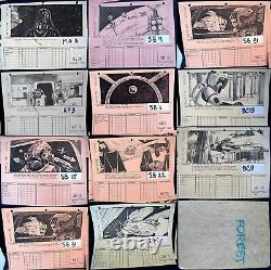 ORIGINAL Movie Prop STAR WARS ROTJ 1982 ILM x273 Storyboards Binder George Lucas