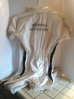 ORIGINAL The Longest Yard ALLENVILLE PENITENTIARY MOVIE PROP JUMPSUIT LARGE