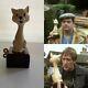 Only Fools And Horses Prop (Replica) A Touch Of Glass Cat Music Box
