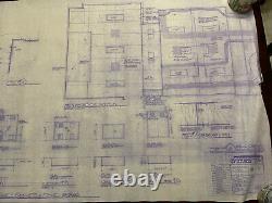 Original Crimson Tide Submarine Complete Set Filming Blueprint Set ALL LOTS