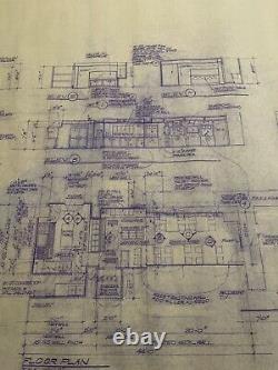 Original Crimson Tide Submarine Complete Set Filming Blueprint Set ALL LOTS