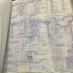 Original Crimson Tide Submarine Complete Set Filming Blueprint Set ALL LOTS