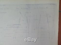 Original Dr Who Technical Special Effects Drawing of Dalek dated 1963