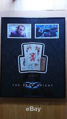 Original Heath Ledger Joker Cards From The Dark Knight Batman Movie