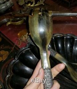 Original Movie Prop Captain Hook's Large Bowl, Plate with Two Utensils Peter Pan