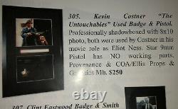 Original Movie Prop, Kevin Costners The Untouchables