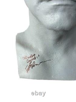 Original Movie prop Bradley Cooper film Head face signed by Greg Cannom