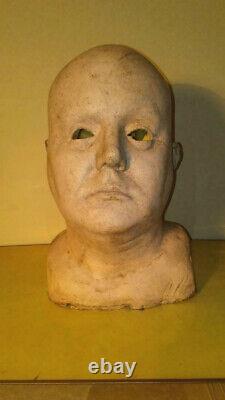 Original Toby Sells F/x Special Effects Movie Prop Scary Life Size Head