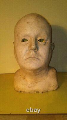 Original Toby Sells F/x Special Effects Movie Prop Scary Life Size Head