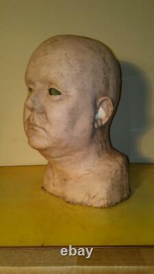 Original Toby Sells F/x Special Effects Movie Prop Scary Life Size Head