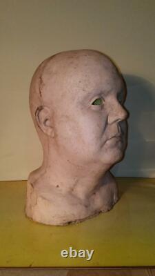 Original Toby Sells F/x Special Effects Movie Prop Scary Life Size Head