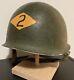 Original WWII Saving Private Ryan 2nd Rangers M1 Helmet Movie Prop