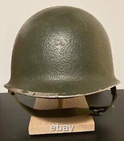 Original WWII Saving Private Ryan 2nd Rangers M1 Helmet Movie Prop