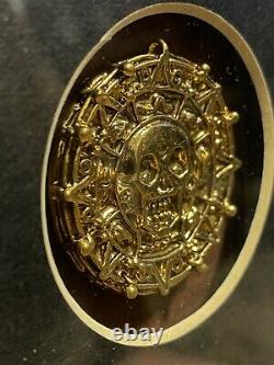PIRATES OF THE CARIBBEAN ORIGINAL PROP Cursed Aztec Gold Curse of the Back Pearl