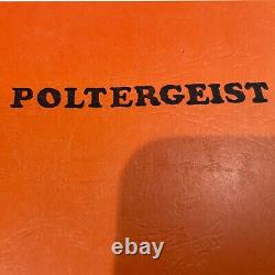 POLTERGEIST 1982 Original Script Screenplay Movie Prop Steven Spielberg Horror