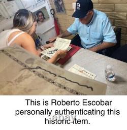 Pablo Escobar Personal Worn Shirt With COA and Notarized Medellin Colombia