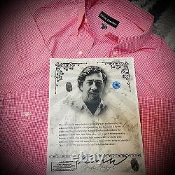 Pablo Escobar Personal Worn Shirt With COA and Notarized Medellin Colombia