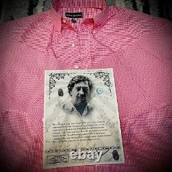 Pablo Escobar Personal Worn Shirt With COA and Notarized Medellin Colombia