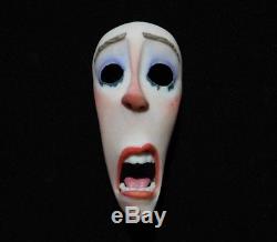 ParaNorman (2012) Screen Used Stop Motion Puppet'Movie Lady' Face + COA