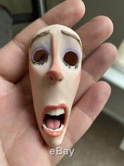ParaNorman Screen Used Movie Prop, Camp Counselor 3D Face